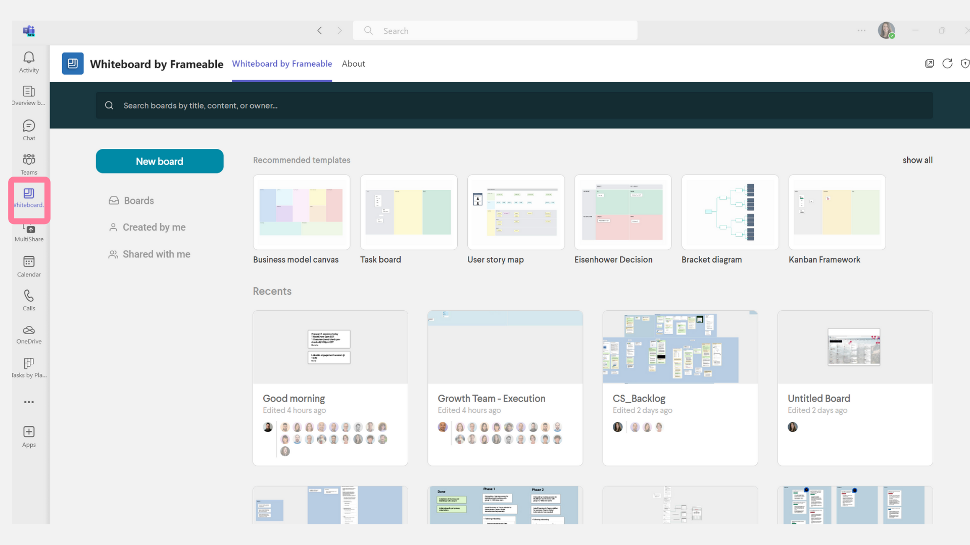 Getting Started with Whiteboard